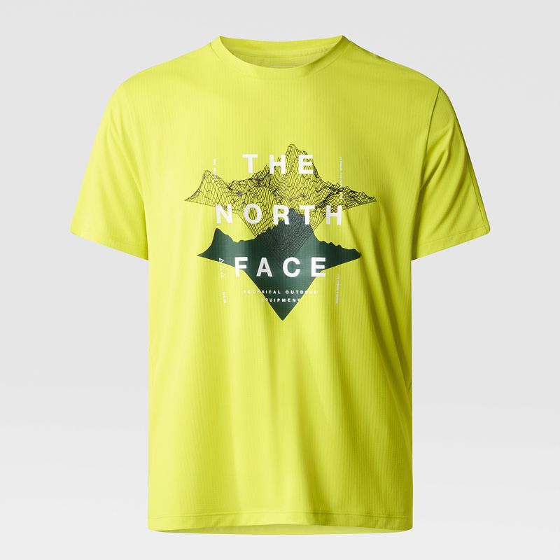 The North Face Kikash T-shirt Für Herren Sulphur Spring Green 