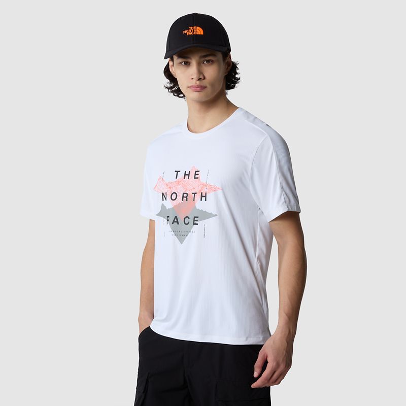 The North Face Camiseta Kikash Para Hombre Tnf White-monument Grey 