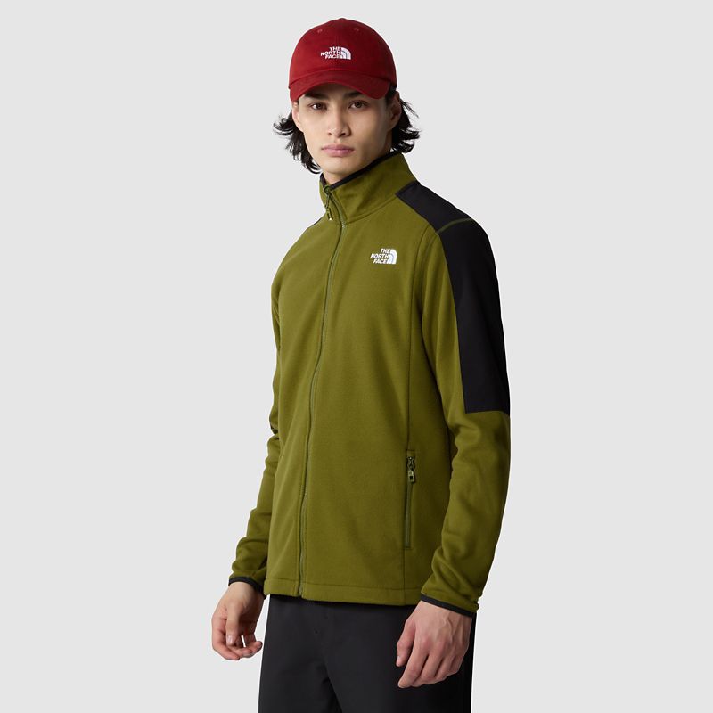 The North Face Forro Polar Glacier Zip-in Para Hombre Forest Olive 