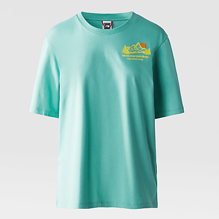 Relaxed Peaks At Sunset-T-shirt voor dames | The North Face