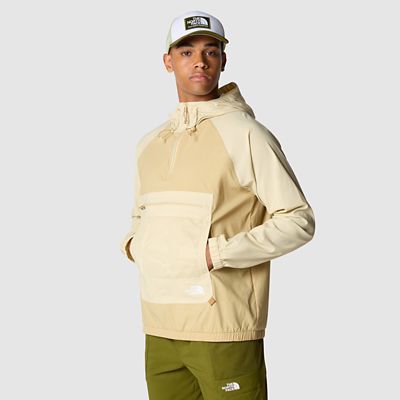the north face anorak class v pathfinder pour homme gravel-khaki stone taille l