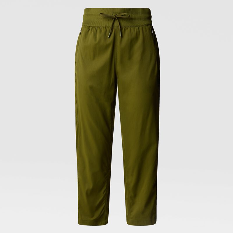 The North Face Pantalón Pirata Aphrodite Motion Para Mujer Forest Olive 