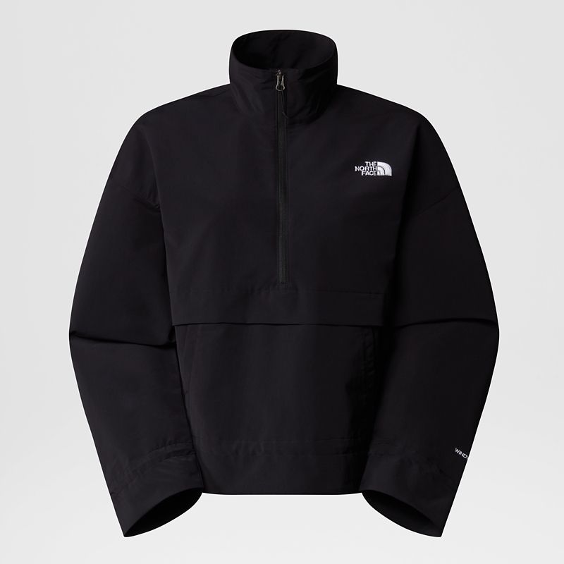 The North Face Women's Tnf Easy Wind Pullover Jacket Tnf Black