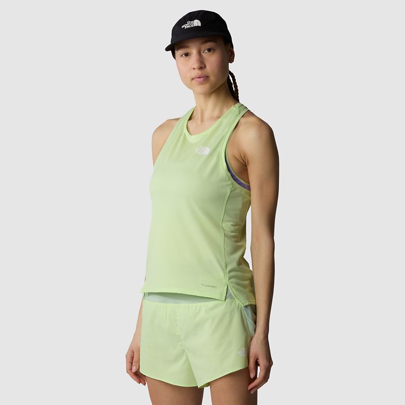 The North Face Women's Sunriser Tank Top Astro Lime