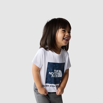 Box Infill t-shirt med print til baby | The North Face