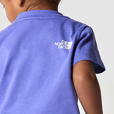 Box Infill-T-shirt met print voor baby's 6