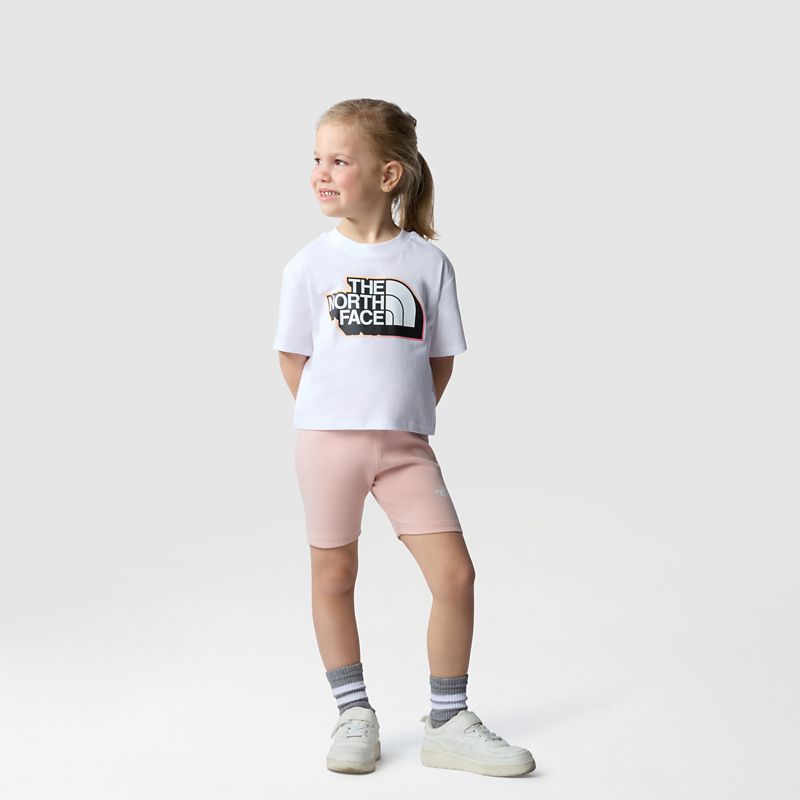 The North Face Kids' Girls' Summer Set Tnf White-pink Moss