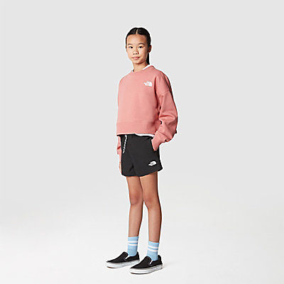 Cutline Fleece Sweatshirt Girl 2