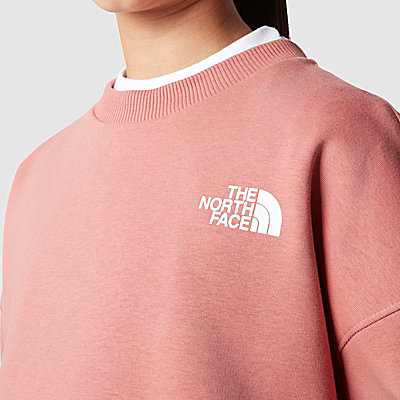 Cutline Fleece-sweatshirt voor meisjes 4