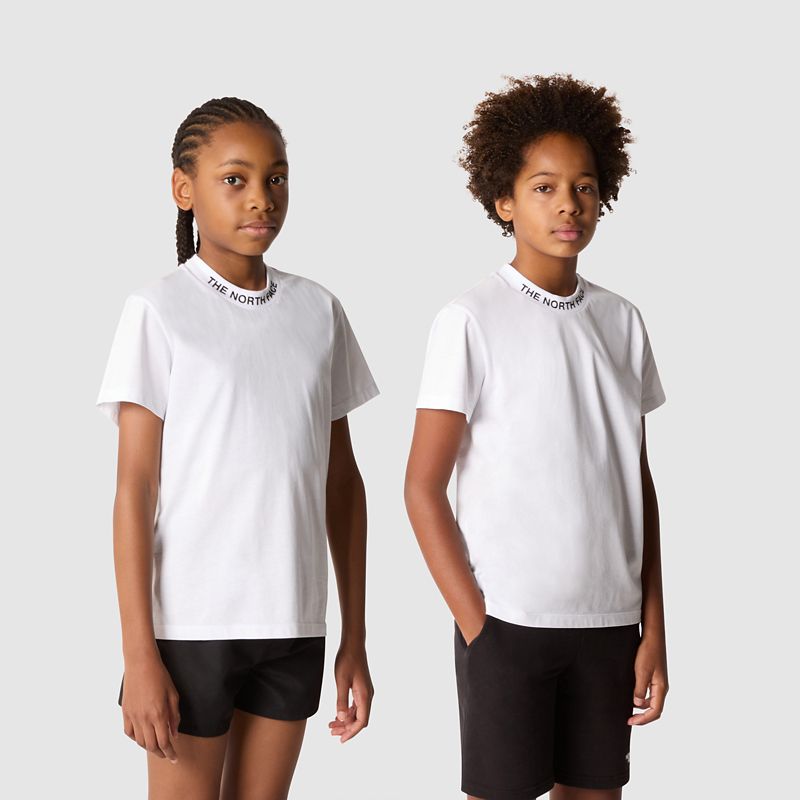 The North Face Camiseta Zumu Para Jóvenes Tnf White 