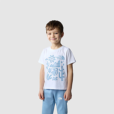 T-shirt com gráfico Outdoor para criança 4