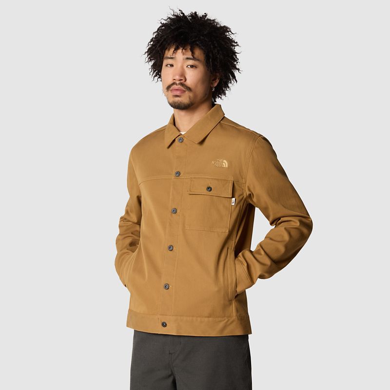 The North Face Men's Hedston Work Jacket Utility Brown