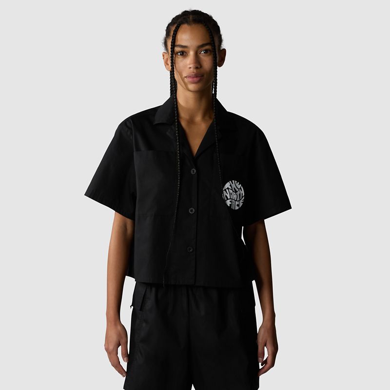The North Face Women's Boxy Shirt Tnf Black