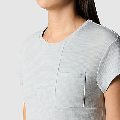 T-shirt TNF X icebreaker en laine mérinos 200 pour femme 7