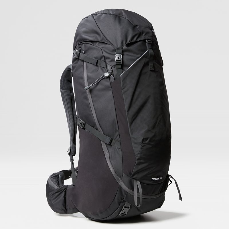 The North Face Terra 65-litre Hiking Backpack Tnf Black-asphalt Grey