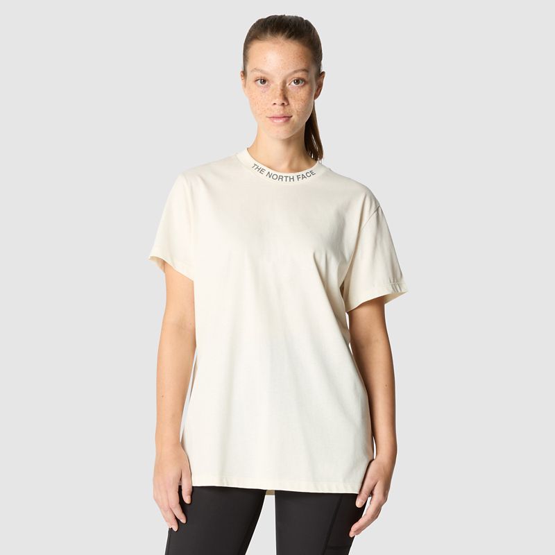 The North Face Zumu T-shirt Für Damen White Dune 