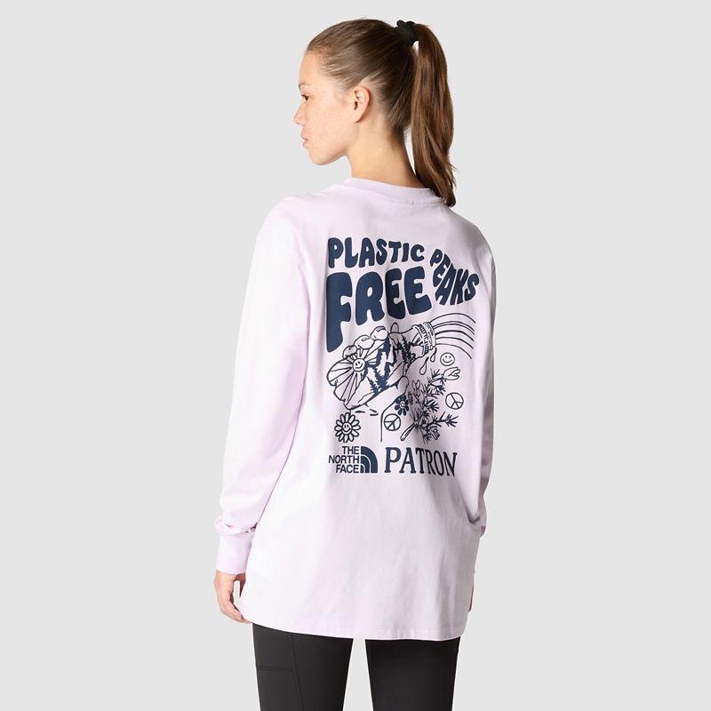The North Face Women's Nature Long-sleeve T-shirt Icy Lilac
