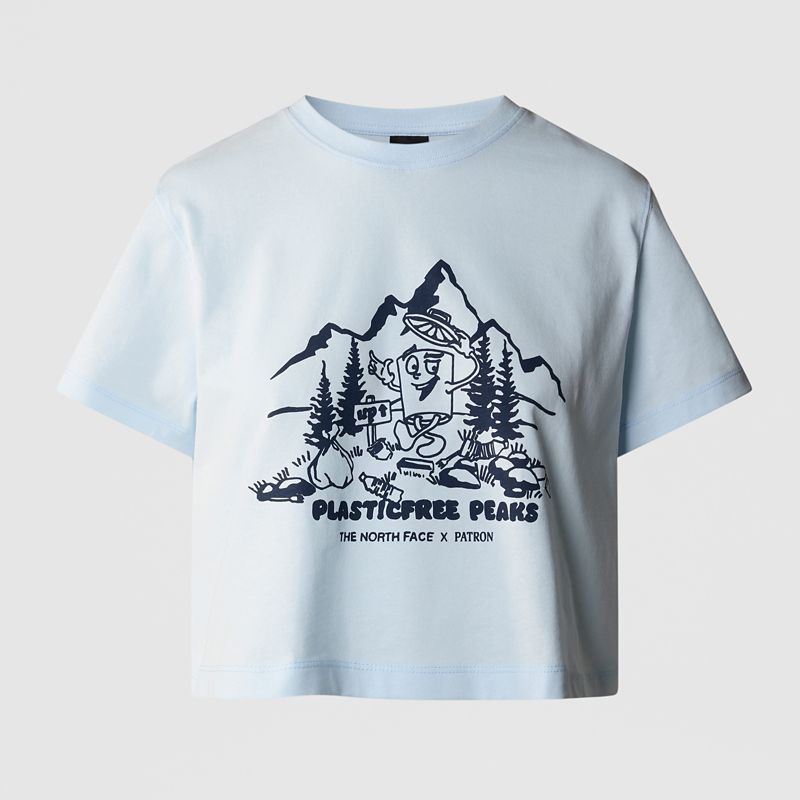 The North Face Nature T-shirt Für Damen Barely Blue 