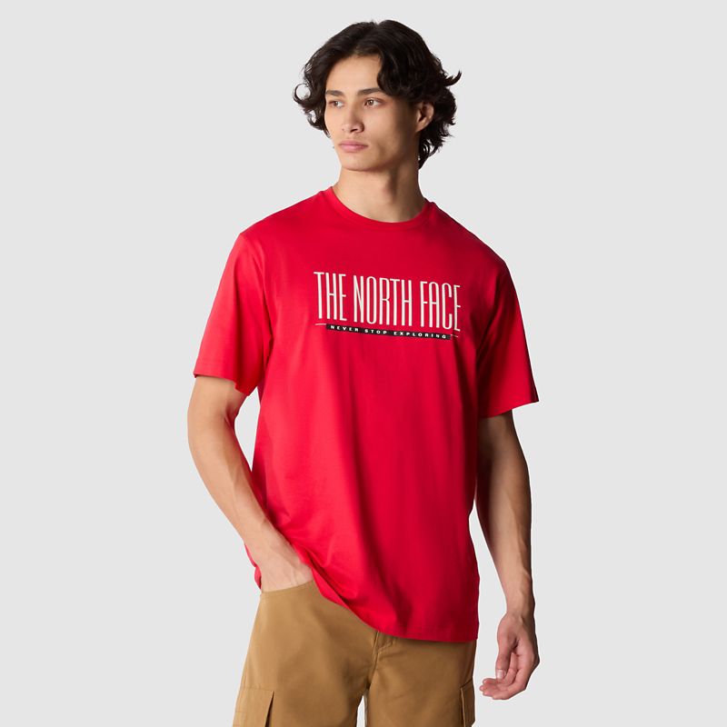 The North Face Men's Tnf Est 1966 T-shirt Tnf Red