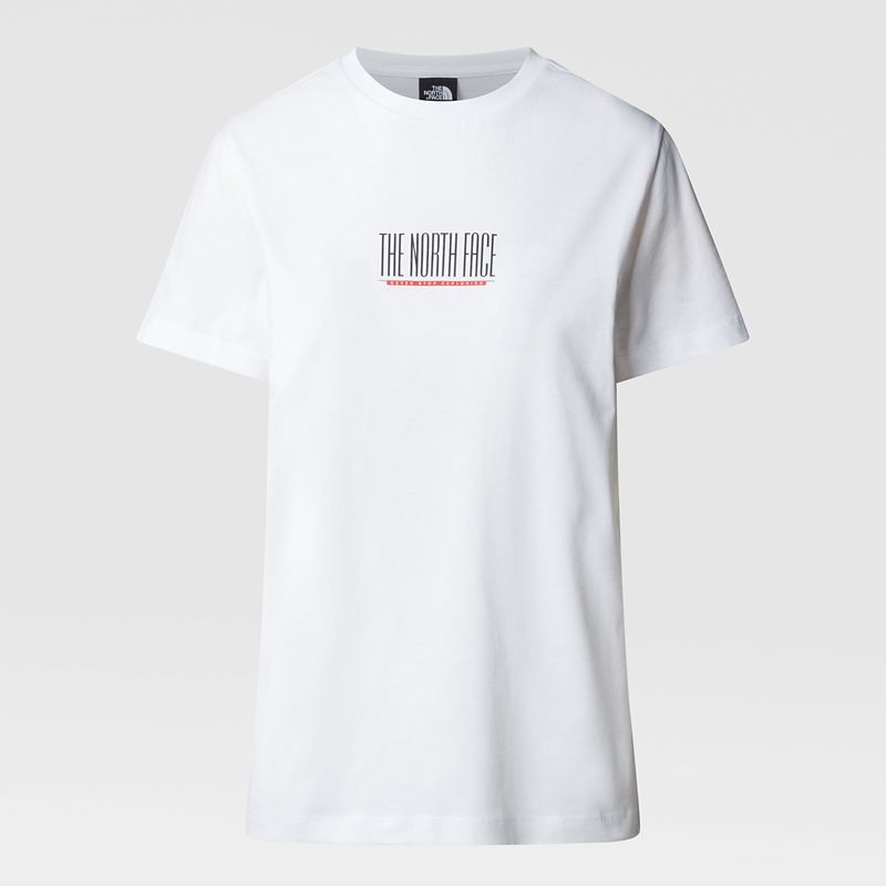 The North Face Tnf Est 1966 T-shirt Für Damen Tnf White 