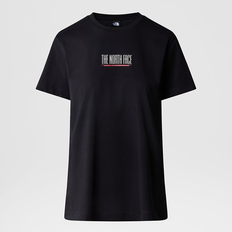 The North Face Tnf Est 1966 T-shirt Für Damen Tnf Black 