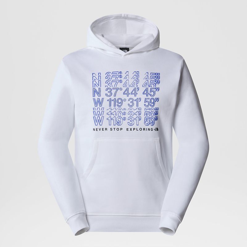 The North Face Men's Coordinates Hoodie Tnf White