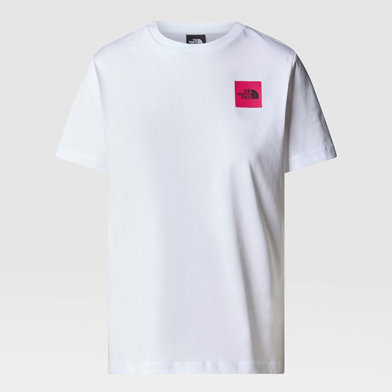 The North Face Coordinates T-shirt Für Damen Tnf White 