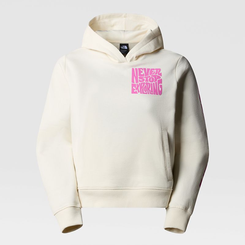 The North Face Women's Mountain Play Hoodie White Dune