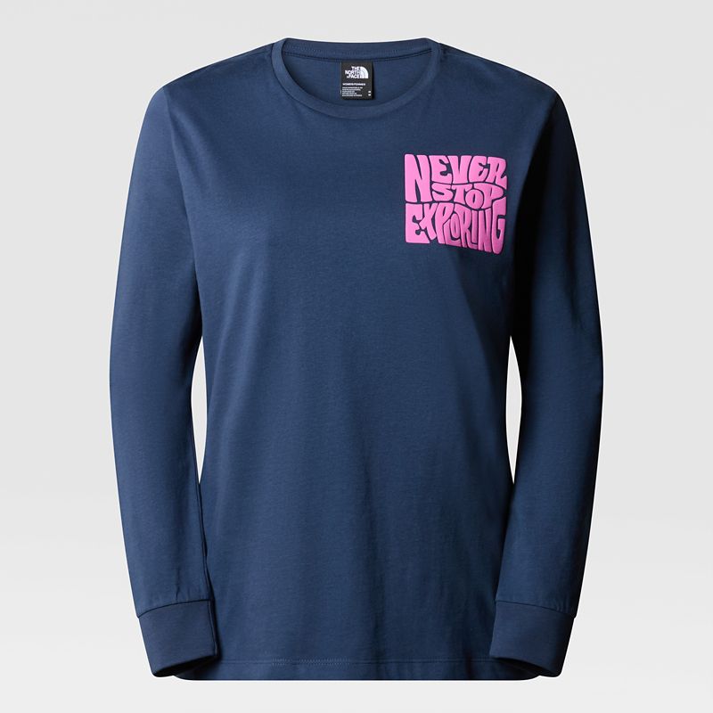 The North Face Women's Mountain Play Long-sleeve T-shirt Summit Navy