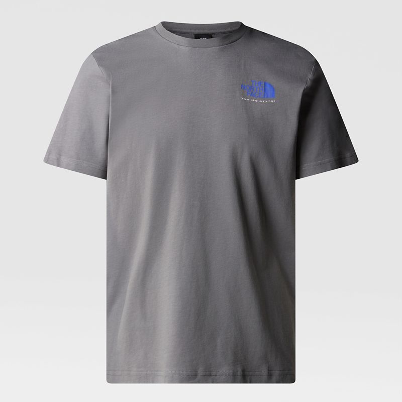 The North Face Camiseta Gráfica Para Hombre Smoked Pearl 