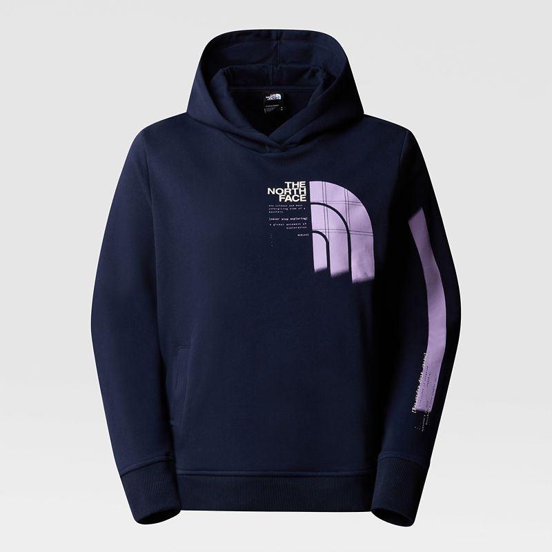 The North Face Women's Graphic Hoodie Summit Navy