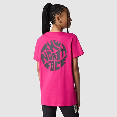 The North Face Festival T-shirt Für Damen Pink Primrose Größe L Damen