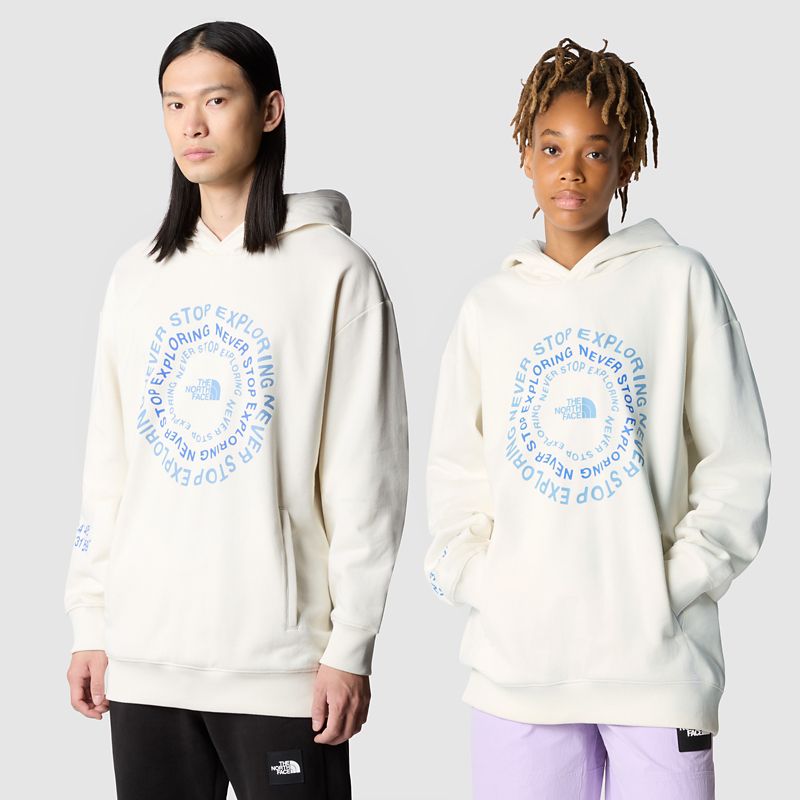 The North Face Nse Graphic Hoodie White Dune