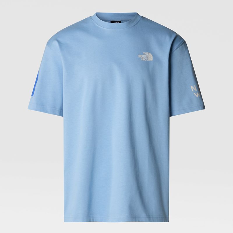 The North Face Camiseta Con Estampado Gráfico Nse Steel Blue 