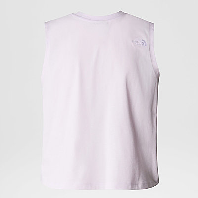 Women's Relaxed Simple Dome Tank Top 6