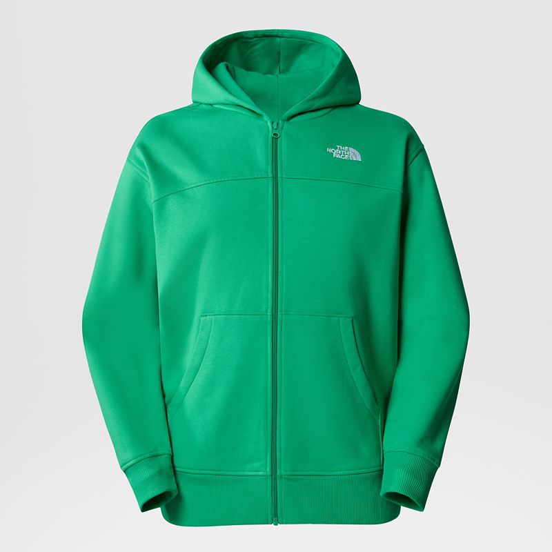 The North Face Men's Essential Full-zip Hoodie Optic Emerald