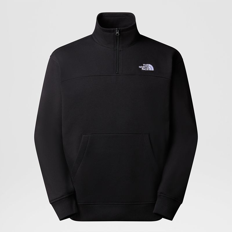 The North Face Men's Essential 1/4 Zip Sweatshirt Tnf Black