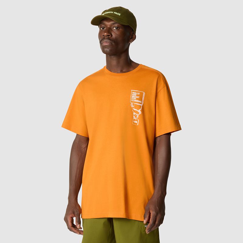 The North Face Men's Outdoor T-shirt Desert Rust