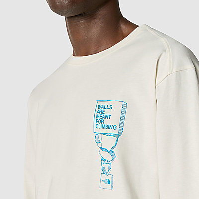 Camiseta de manga larga con estampado gráfico Outdoor para hombre 6
