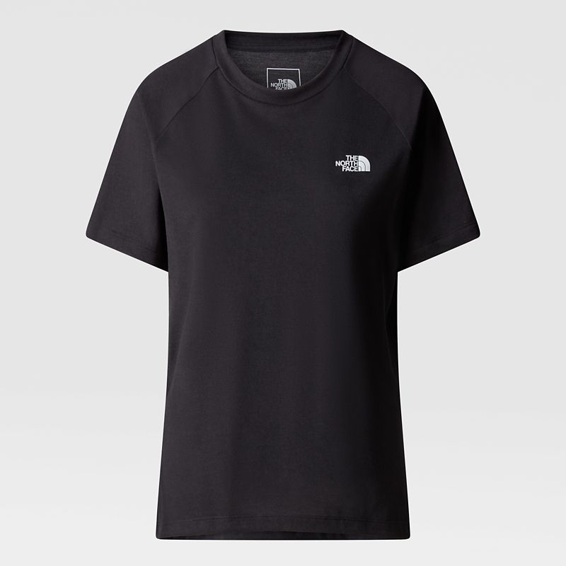 The North Face Women's Foundation T-shirt Tnf Black Heather