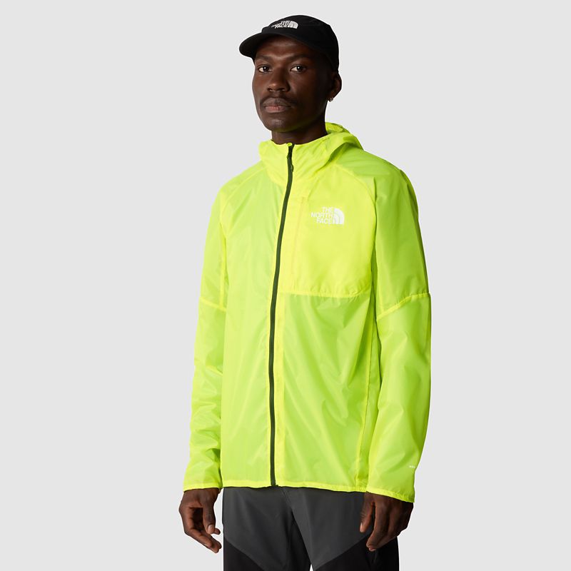 The North Face Men's Windstream Shell Jacket Fizz Lime