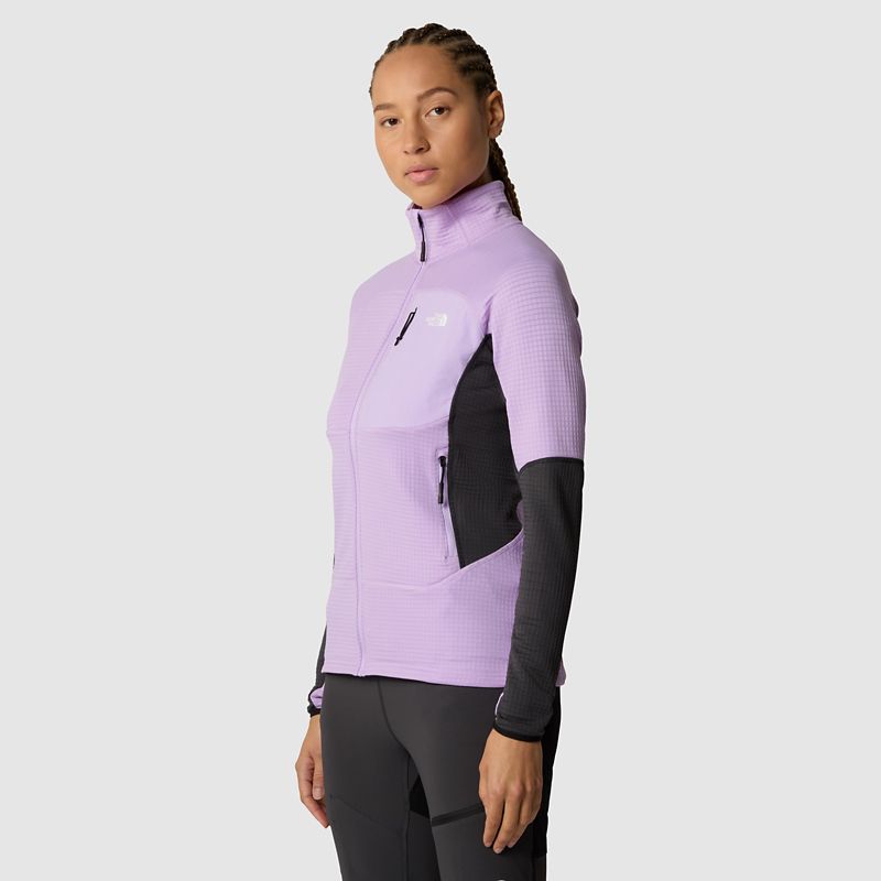 The North Face Women's Stormgap Power Grid™ Jacket Lite Lilac-asphalt Grey