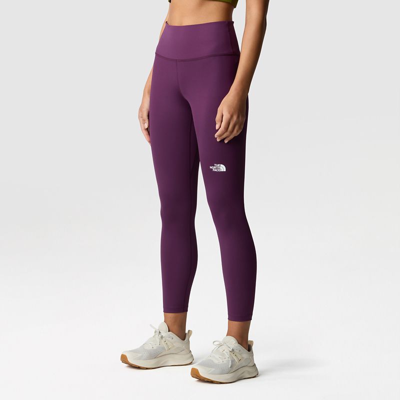 The North Face Women's Flex High Rise 7/8 Leggings Black Currant Purple