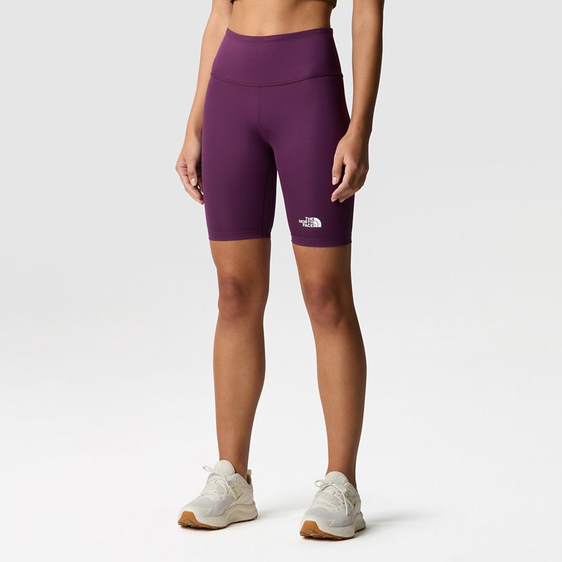 The North Face Women's Flex Short Leggings Black Currant Purple