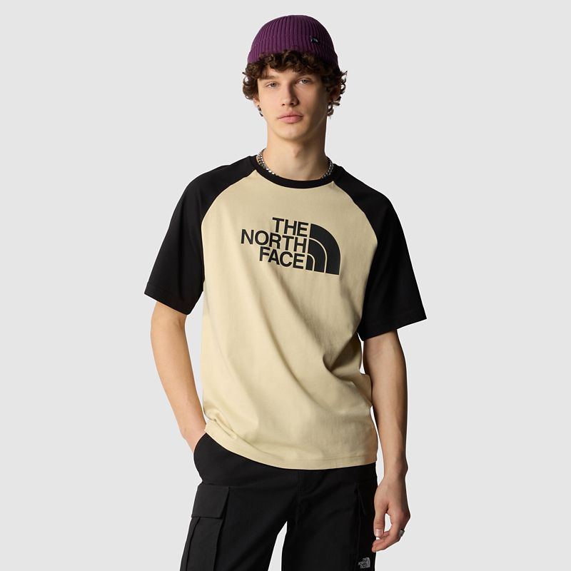 The North Face Camiseta Con Diseño Raglán Easy Para Hombre Gravel 