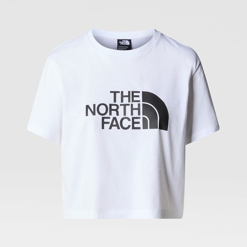 The North Face Women's Easy Cropped T-shirt Tnf White