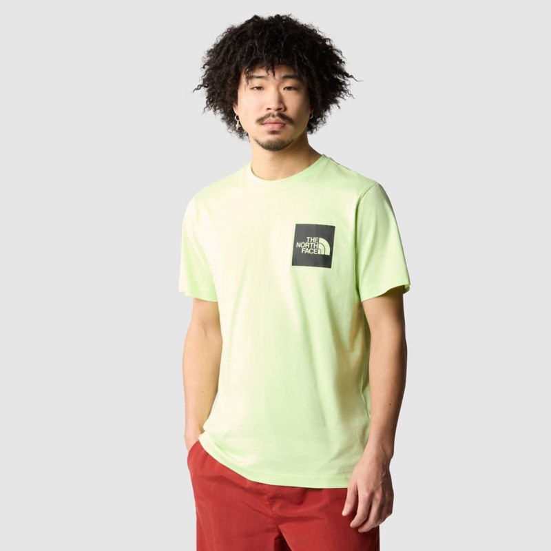 The North Face Fine T-shirt Für Herren Astro Lime 