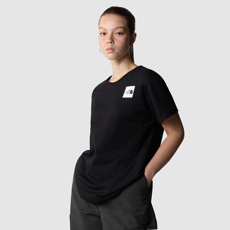 The North Face Camiseta Holgada Fine Para Mujer Tnf Black 