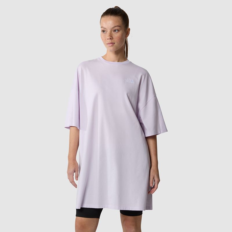 The North Face Vestido Camisero Simple Dome Para Mujer Icy Lilac 