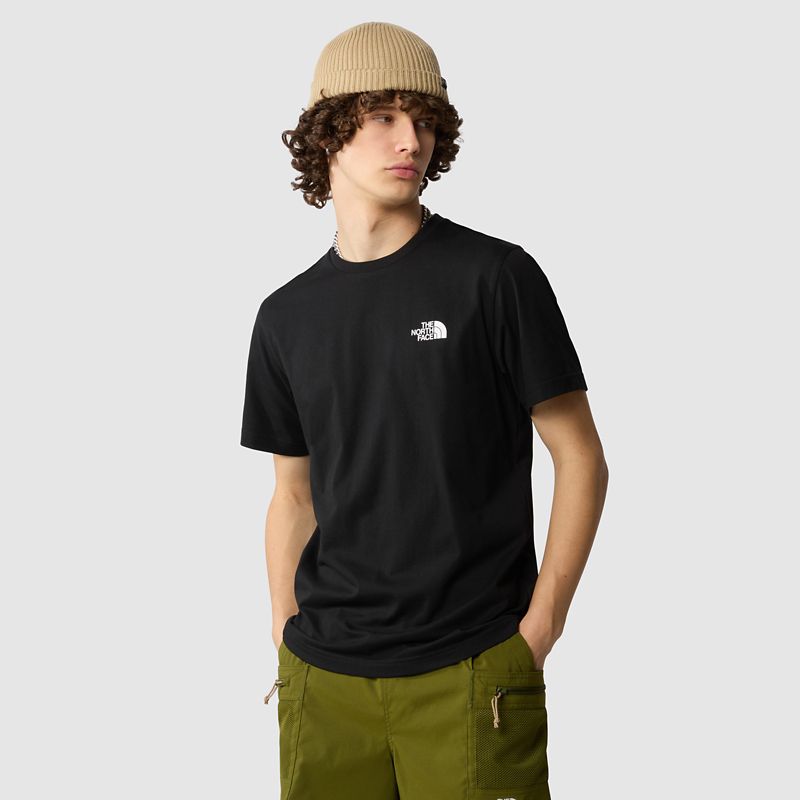 The North Face Camiseta Simple Dome Para Hombre Tnf Black 